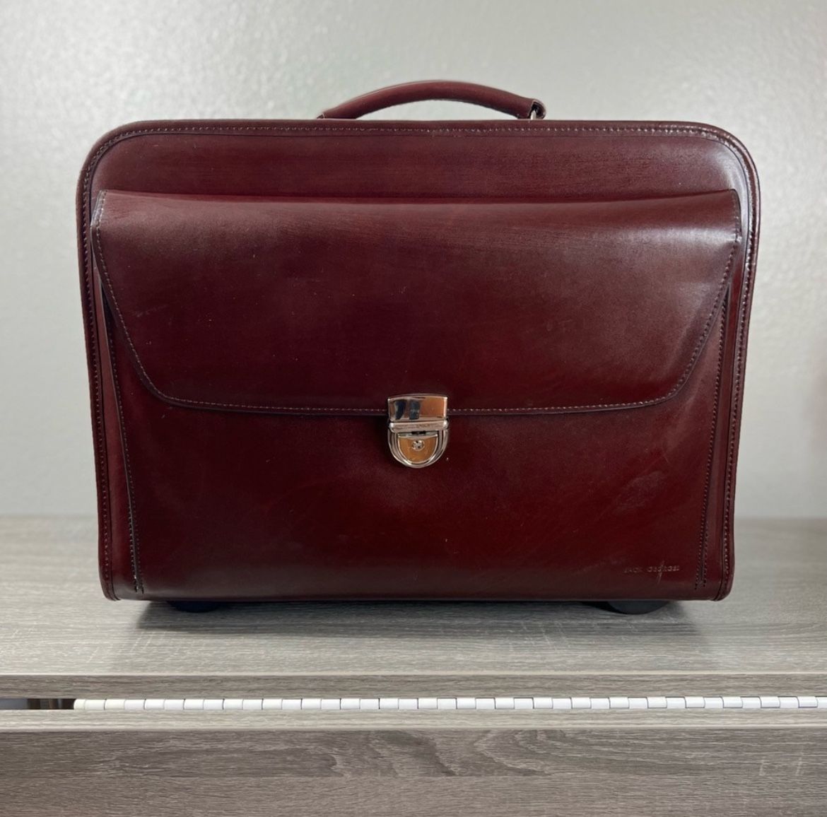 Jack Georges Men’s Rolling Briefcase