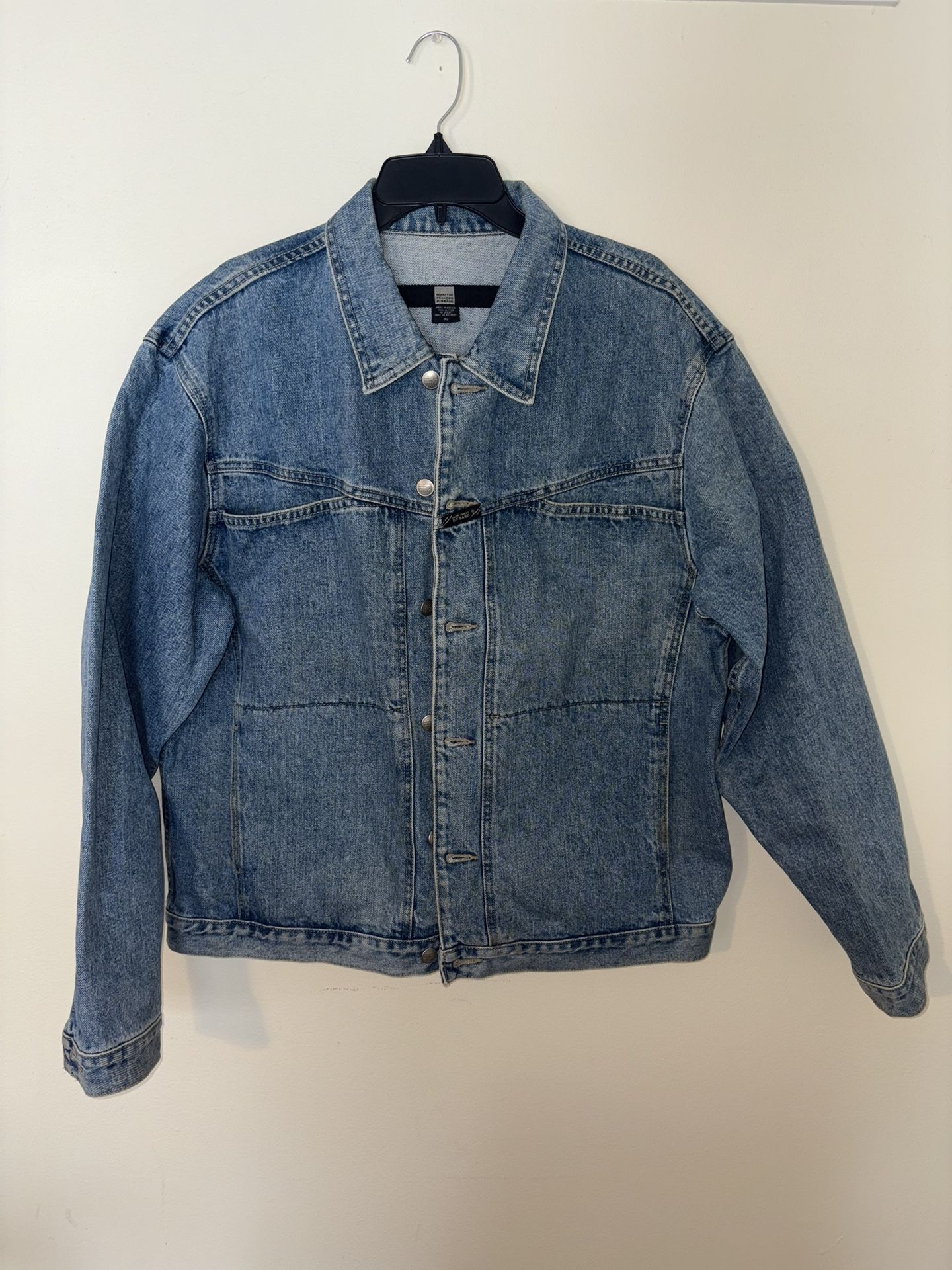 Vintage Marithe Francois Girbaud Jean Jacket Size XL