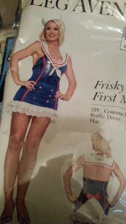Frisky First Mate Costume Size M/L