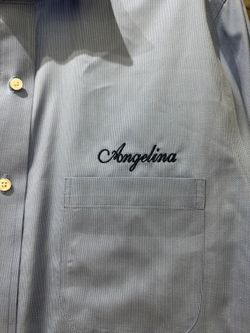 Embroidery, alterations, custom apparel, uniforms, custom logo, baseball caps, towels, wedding gifts