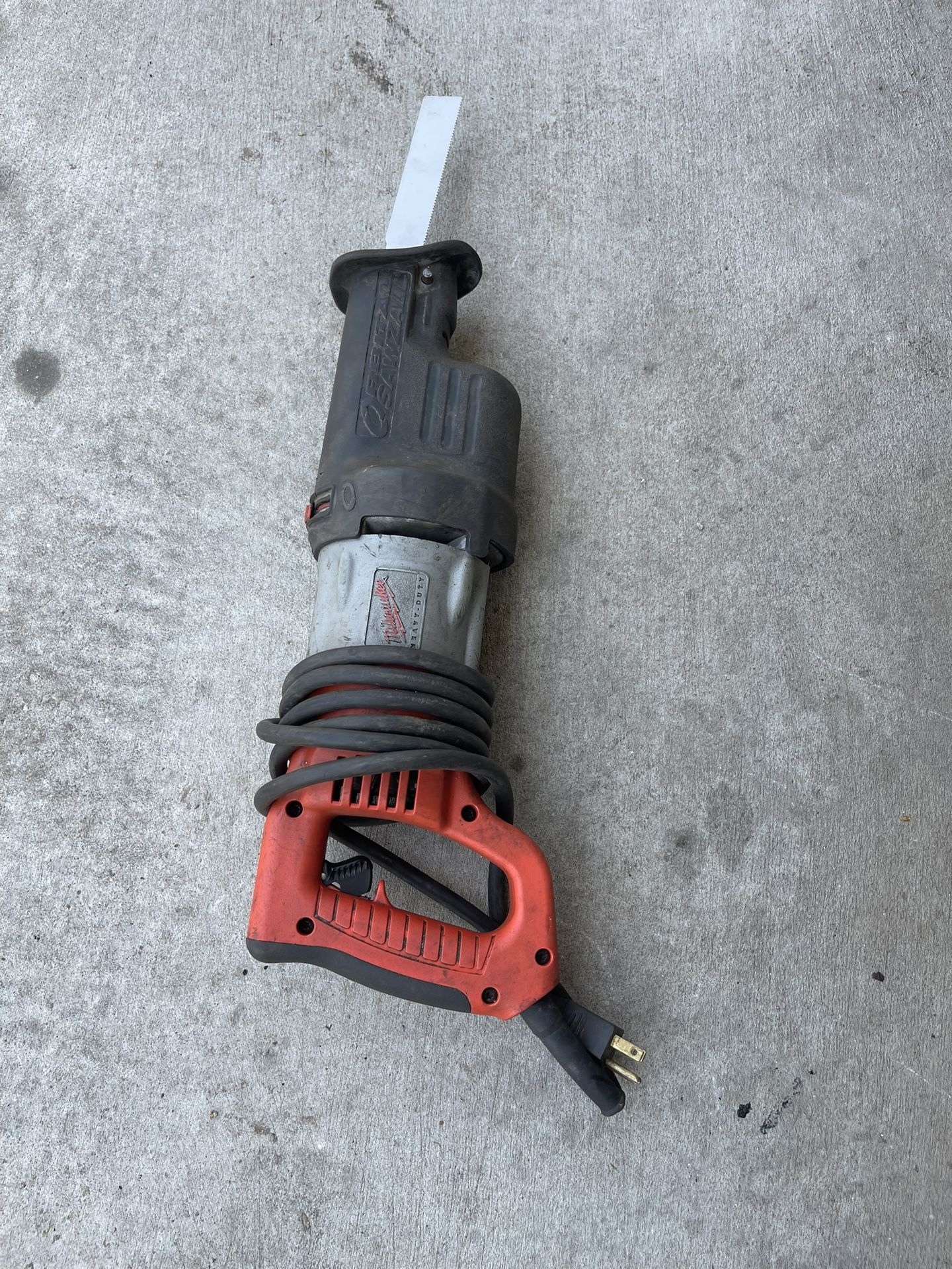 Milwaukee Sawzaw ORBITAL SUPER SAWZALL RECIP SAW