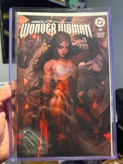 Wonder Woman #20 Dan Quintana trade sdcc exclusive