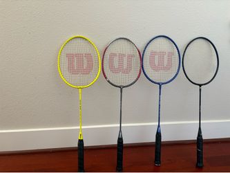 Badminton Rackets (4)