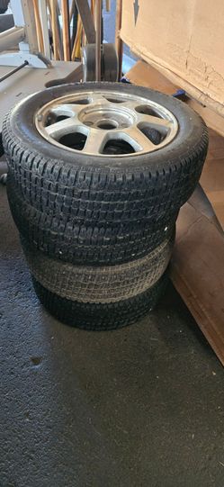 Tires and wheels