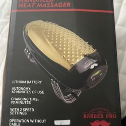 SWEDISH STYLE HANDHELD HEAT MASSAGER Barber Pro