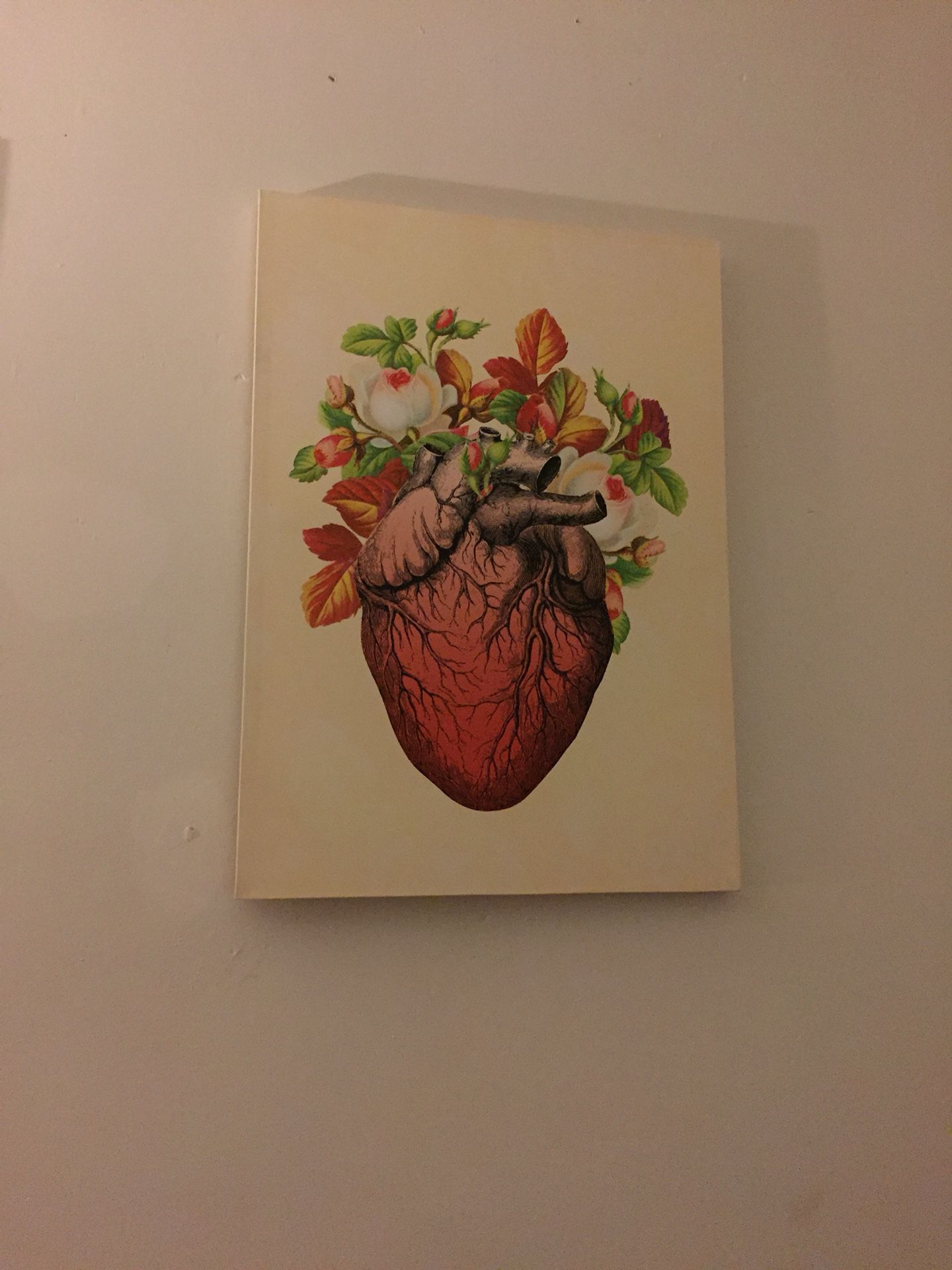 Heart art piece