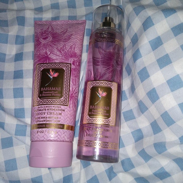 Women's Body Spray And Lotion