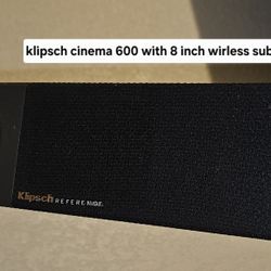 Klipsch Cinema 600 With 8 Inch Subwoffer