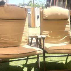 🤎🤎 Set Of 2 Outdoor Patio/Pool Chairs
