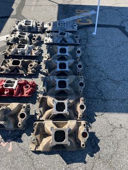 Edelbrock big and small block Chevy aluminum intake manifold