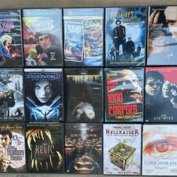 DVD/Group #1 Horror/Scary. See description for individual pricing: 
