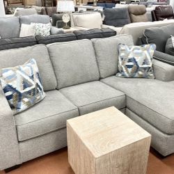 New 85” Chaise Sofa — Reversible 