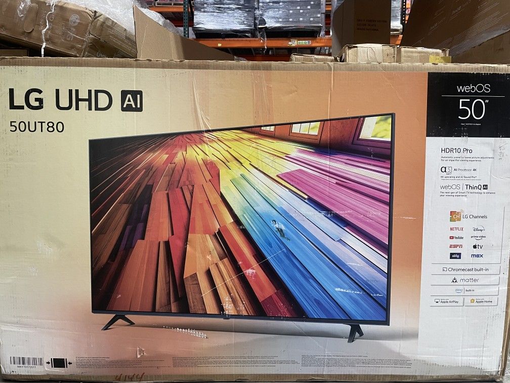 LG 50" Class UT8000 Series LED 4K UHD Smart TV