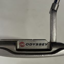 Left Handed White Hot Odyssey #1 Putter with Odyssey Head Cover Golf Club