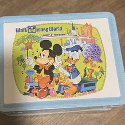 Disney Lunch Box With Pins