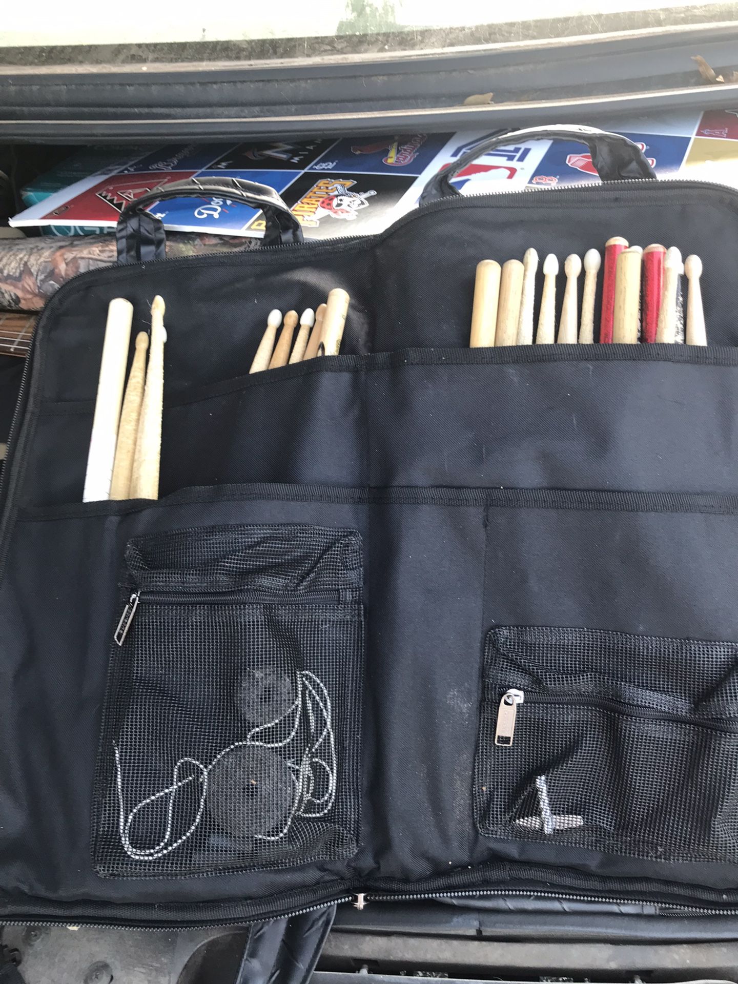 Nice Drummers Stick Case And Accessories Everything Goes For $35
