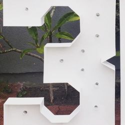 4ft Tall Marquee Number