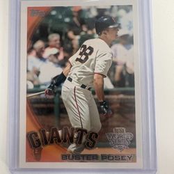 Topps 2010 Buster Posey Rookie Card