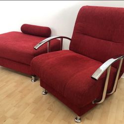 Recliner Chair & Ottoman 