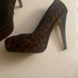 Real Fur Dolce Vita Heels