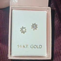 14 KT Gold earrings