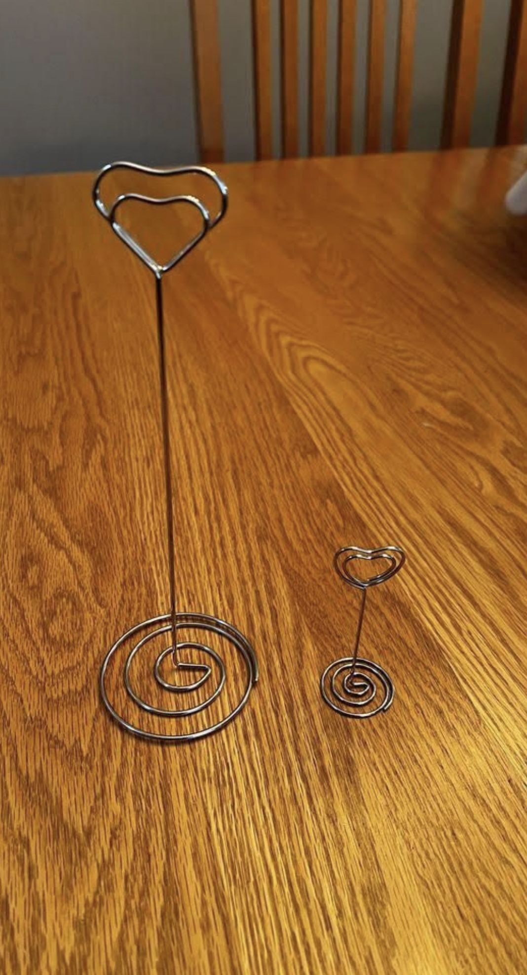 Metal Table Sign Holder