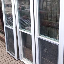 Used Windows 23/ 3/4 W X 61/1/2 H One Mising The  Scrim Mash  $150 Each Or 3 For $500