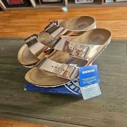 Walk Comfortably with Real Birkenstock Slides! identify nearly