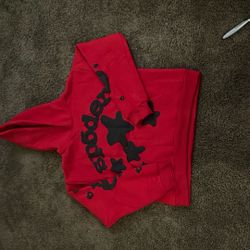 Red Sp5der hoodie, Brand New
