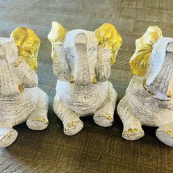 Elephant Figurines 