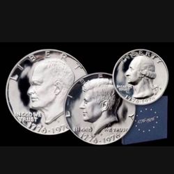 Coin USA 1976 S. 40 % Silver. Proof. 