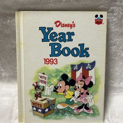 Vintage DISNEY’S YEAR BOOK 1993 Hardcover book