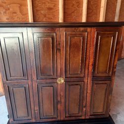Like New Multi Purpose Wooden Cabinet