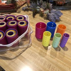 Hair Rollers with Clips
