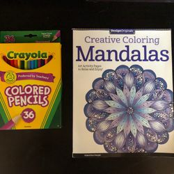 Coloring Book With Pencils