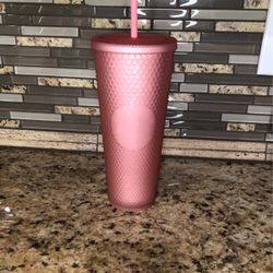 New Pink Starbucks Tumbler