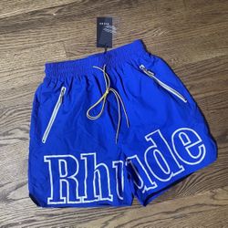 Rhude Shorts Blue (M)