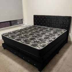 Queen Bed With Mattress Brand new , Delivery Same Day 