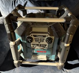 Bosch Cordless Bluetooth Compatibility Jobsite Radio