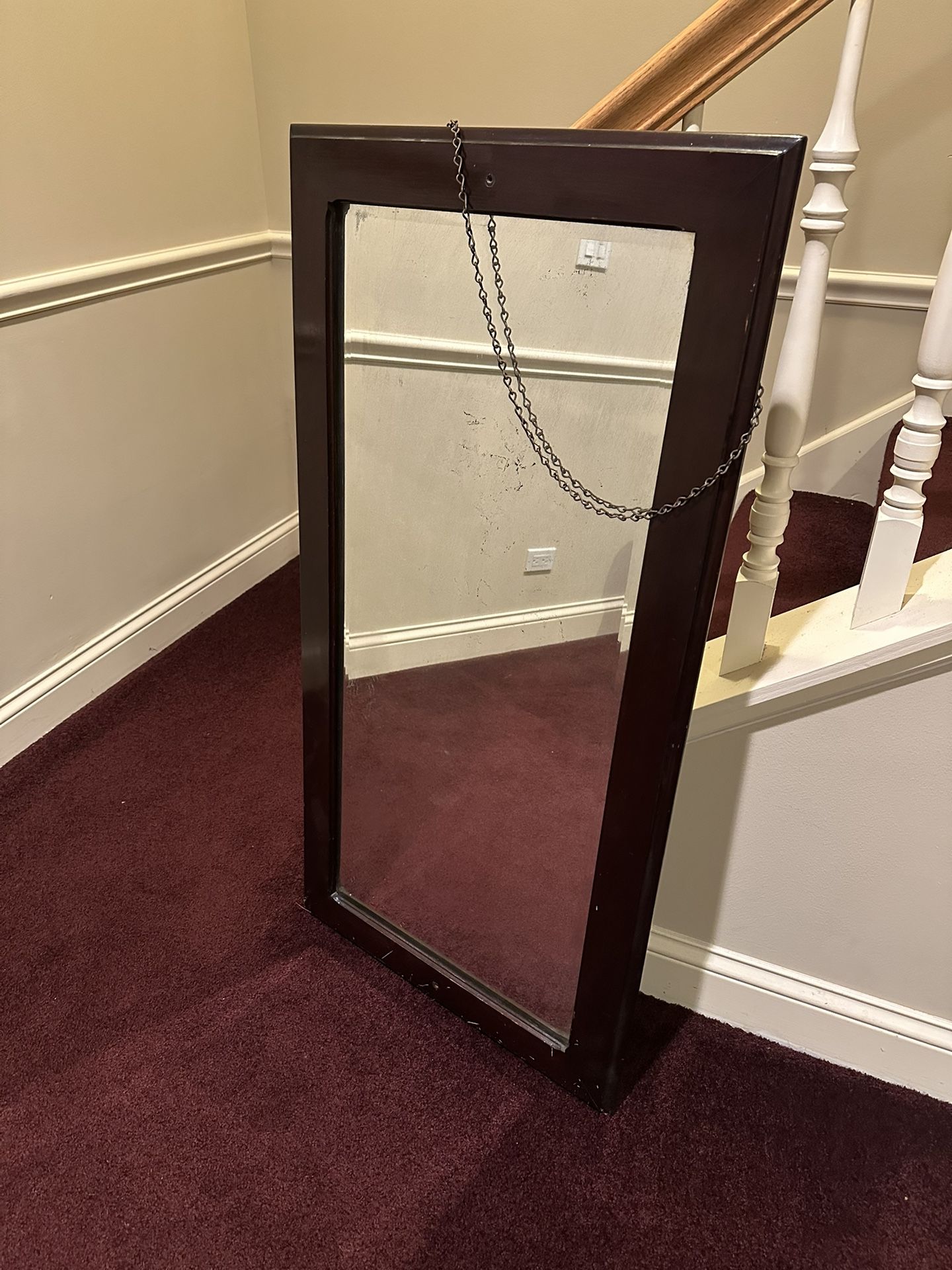 Solid Wood Mirror