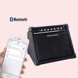 DM30 30W Bluetooth Personal Monitor Amplifier Electric Drum Amplifier Speaker Coolmusic 