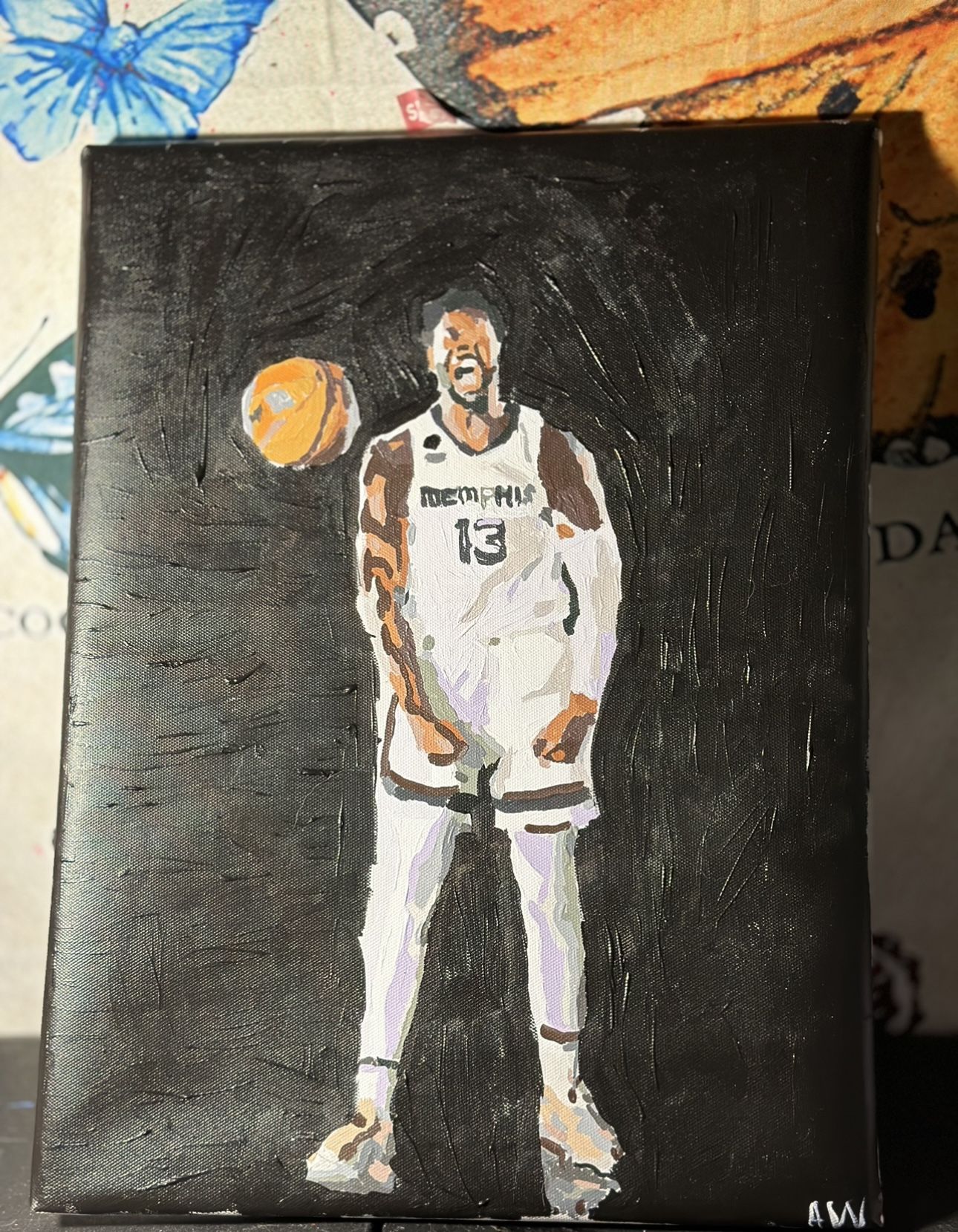 12x16 Memphis Grizzlies Jaren Jackson #13