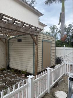 Outdoor shed