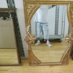 Huge Antique Mirror 