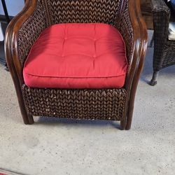 Large Rattan Chair