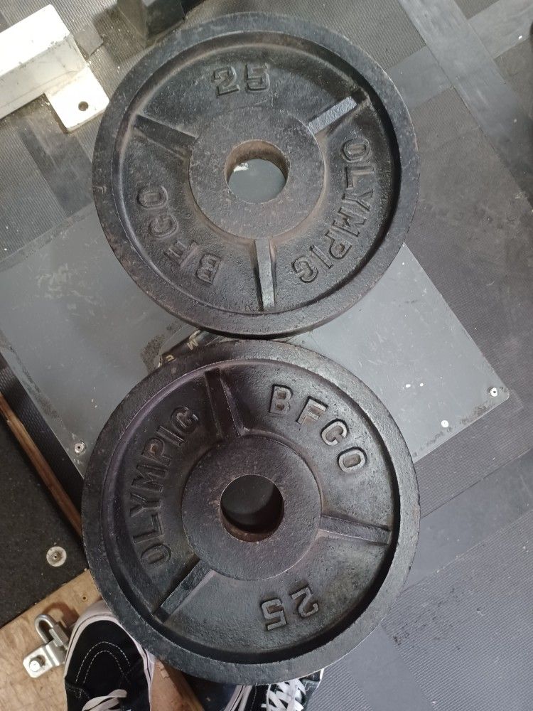 25 pound olympic plates