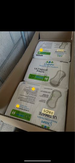 Case of secure pads 8 each