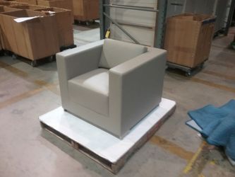 I love this chair..... Leather.. high end