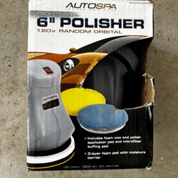 6” machine polisher 
