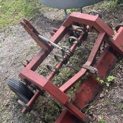 Red Master Harrow arena drag, Jumper, Dressage  ring horses drag